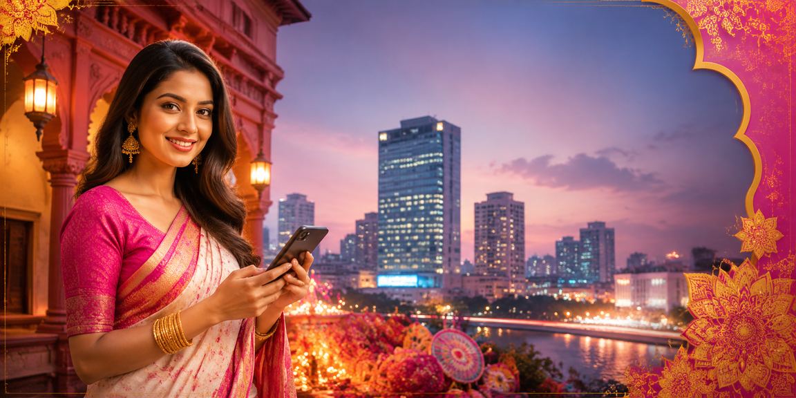 মোবাইল ডিভাইসে বিকাশ পেমেন্টের দৃশ্য